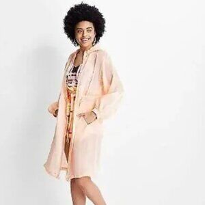 TARGET/FUTURE COLLECTIVE | Cinched-Waist Hooded Organza Jacket